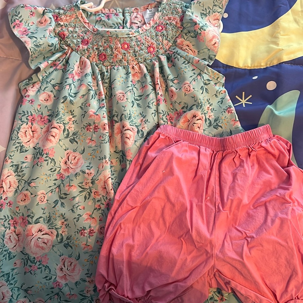 Smocked outfit